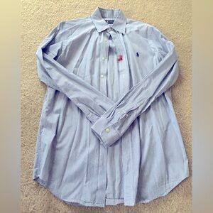 Men’s Ralph Lauren striped dress shirt size S